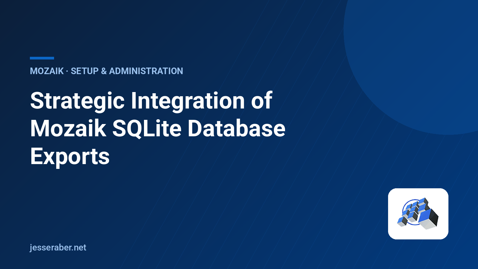 Strategic Integration of Mozaik SQLite Database Exports